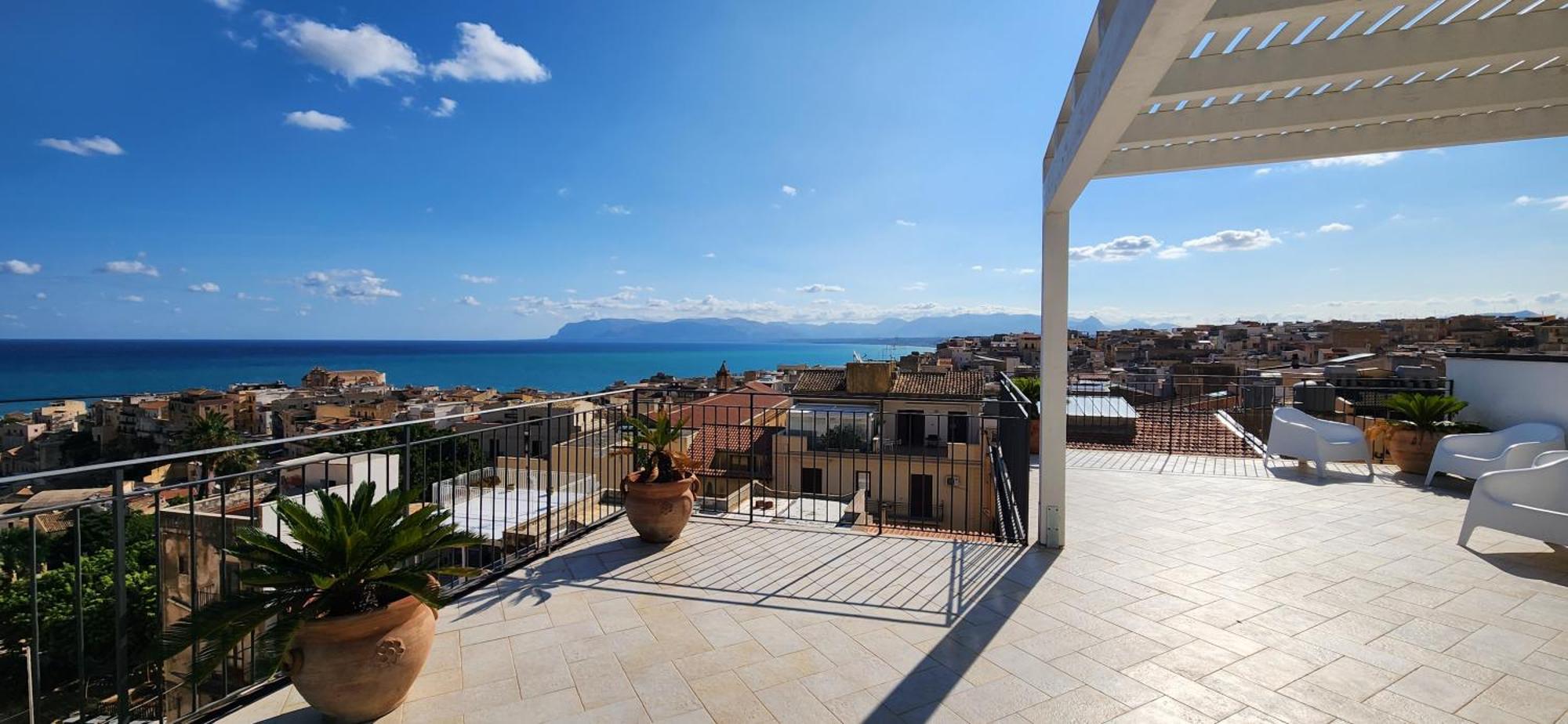 Апартаменты Palazzo Del Golfo Кастелламмаре-дель-Голфо Экстерьер фото